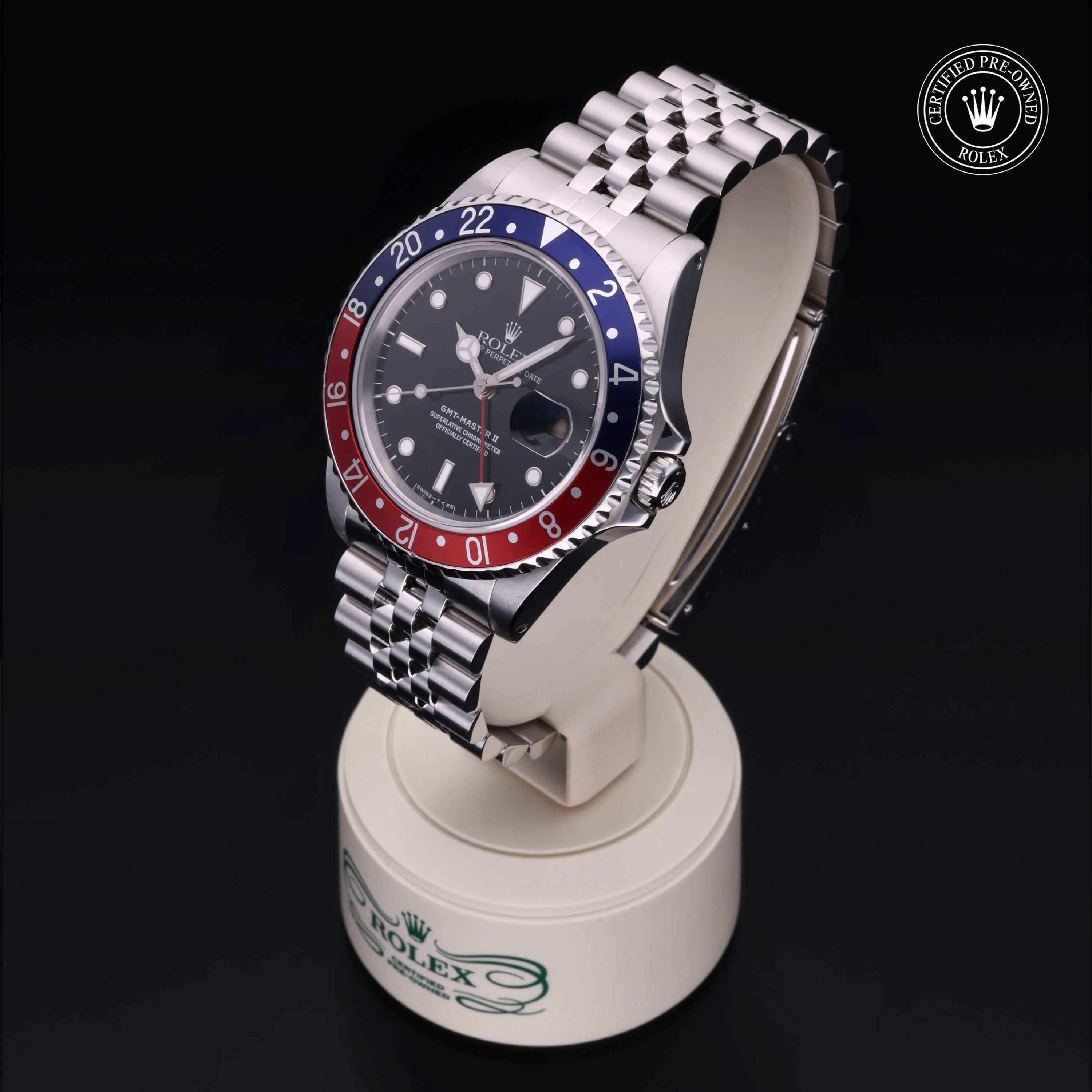 Rolex GMT-Master II 16710 40mm Stainless steel Black 2