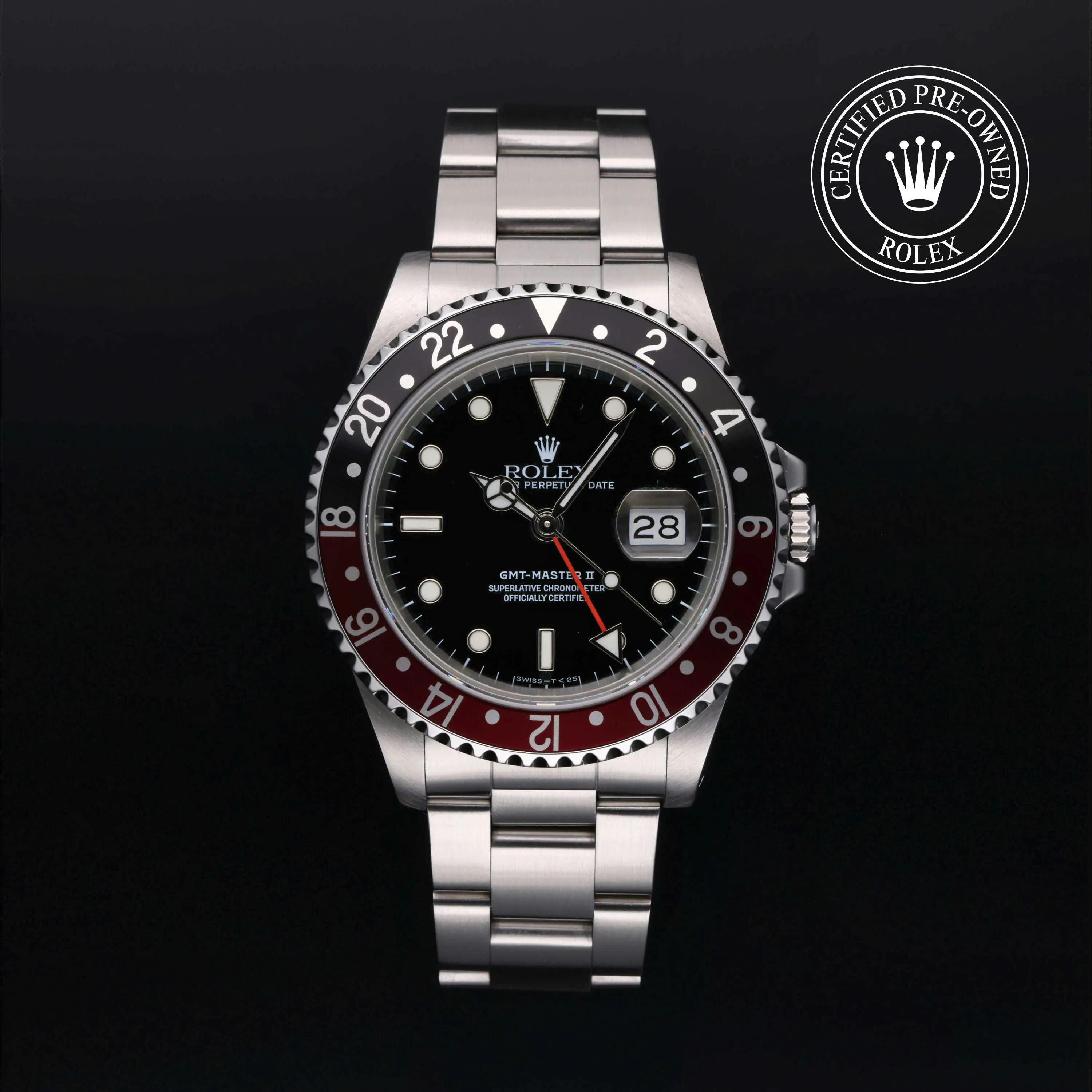 Rolex GMT-Master II 16710 40mm Stainless steel Black