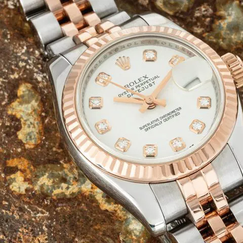 Rolex Lady-Datejust 179171 26mm Yellow gold and Stainless steel White 6