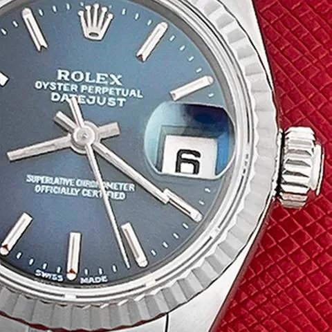 Rolex Lady-Datejust 79174 26mm Stainless steel Blue 1