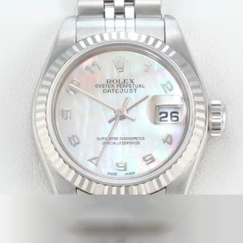 Rolex Lady-Datejust 79174 26mm Yellow gold and Stainless steel White