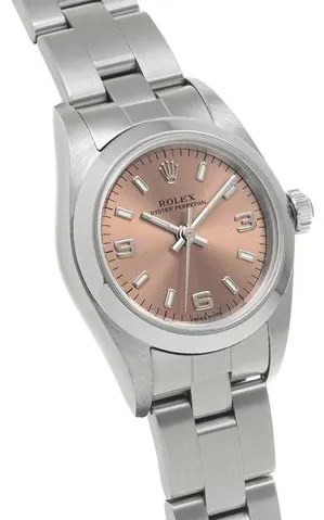 Rolex Oyster Perpetual 76080 24mm Stainless steel Rose 2