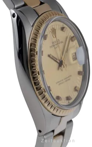 Rolex Oyster Perpetual Date 1505 34mm Yellow gold and Stainless steel Gold 4