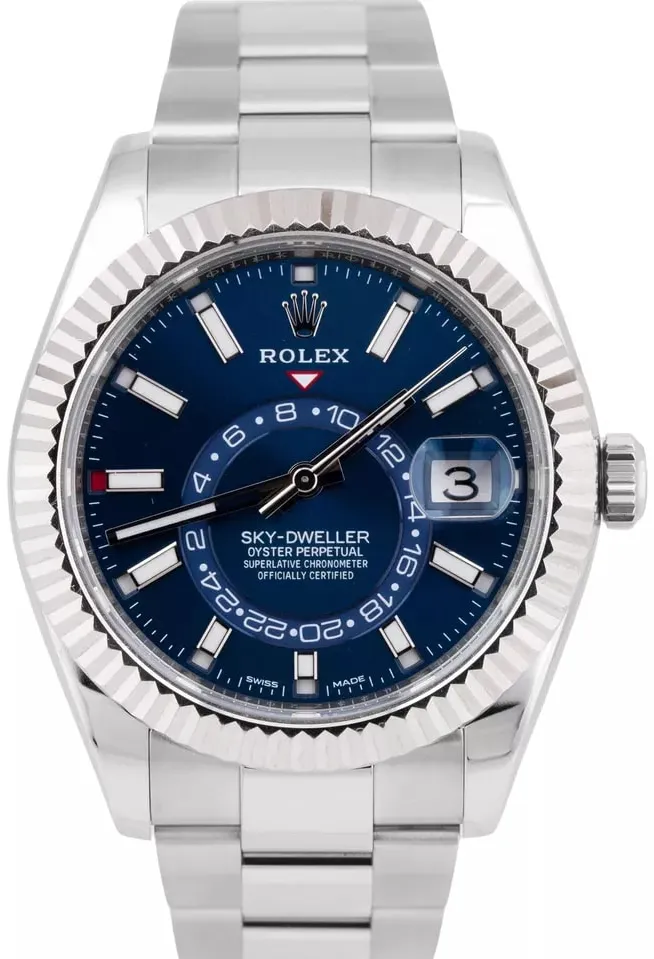 Rolex Sky-Dweller 326934-0003 42mm Stainless steel Blue