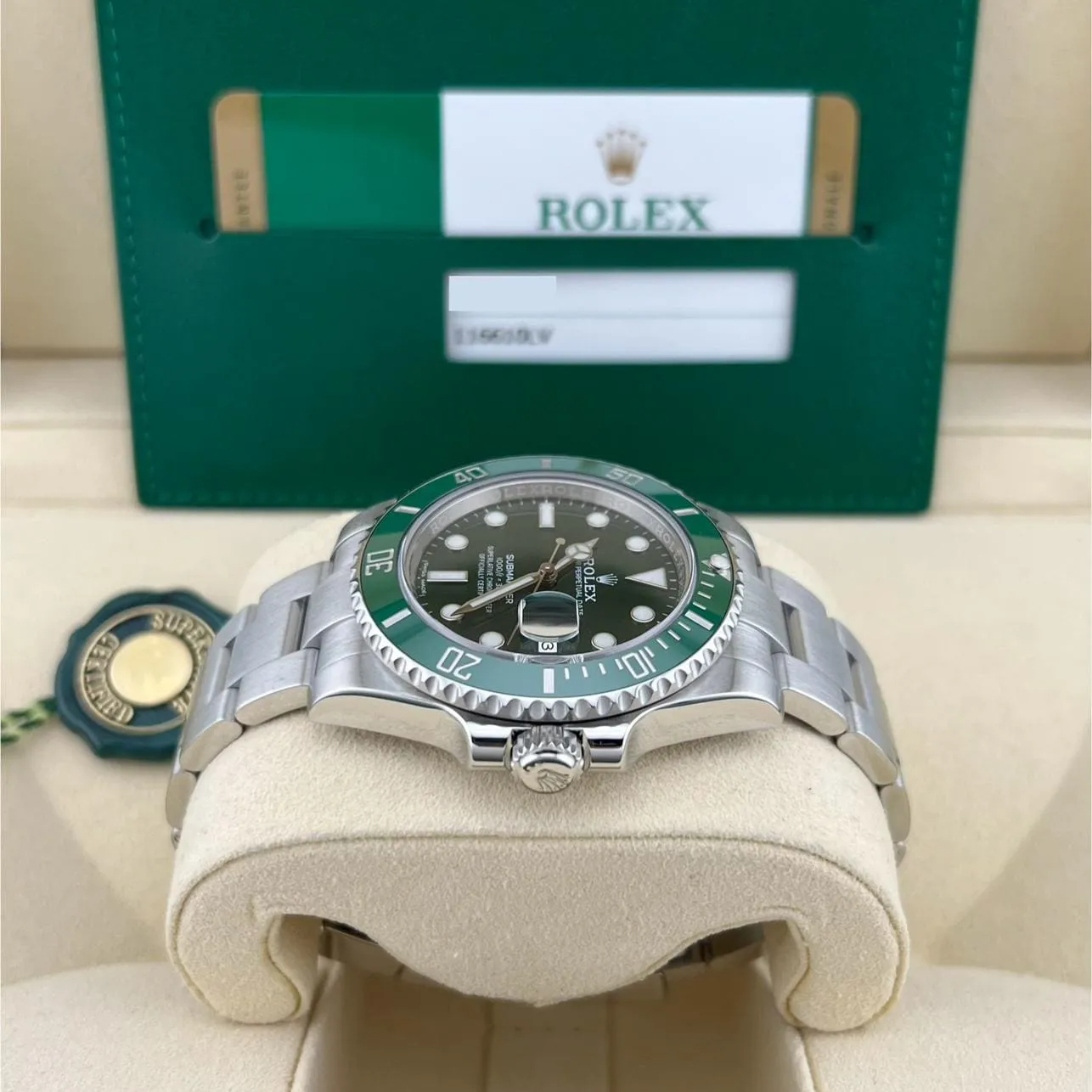 Rolex Submariner 116610LV 40mm Stainless steel Green 1