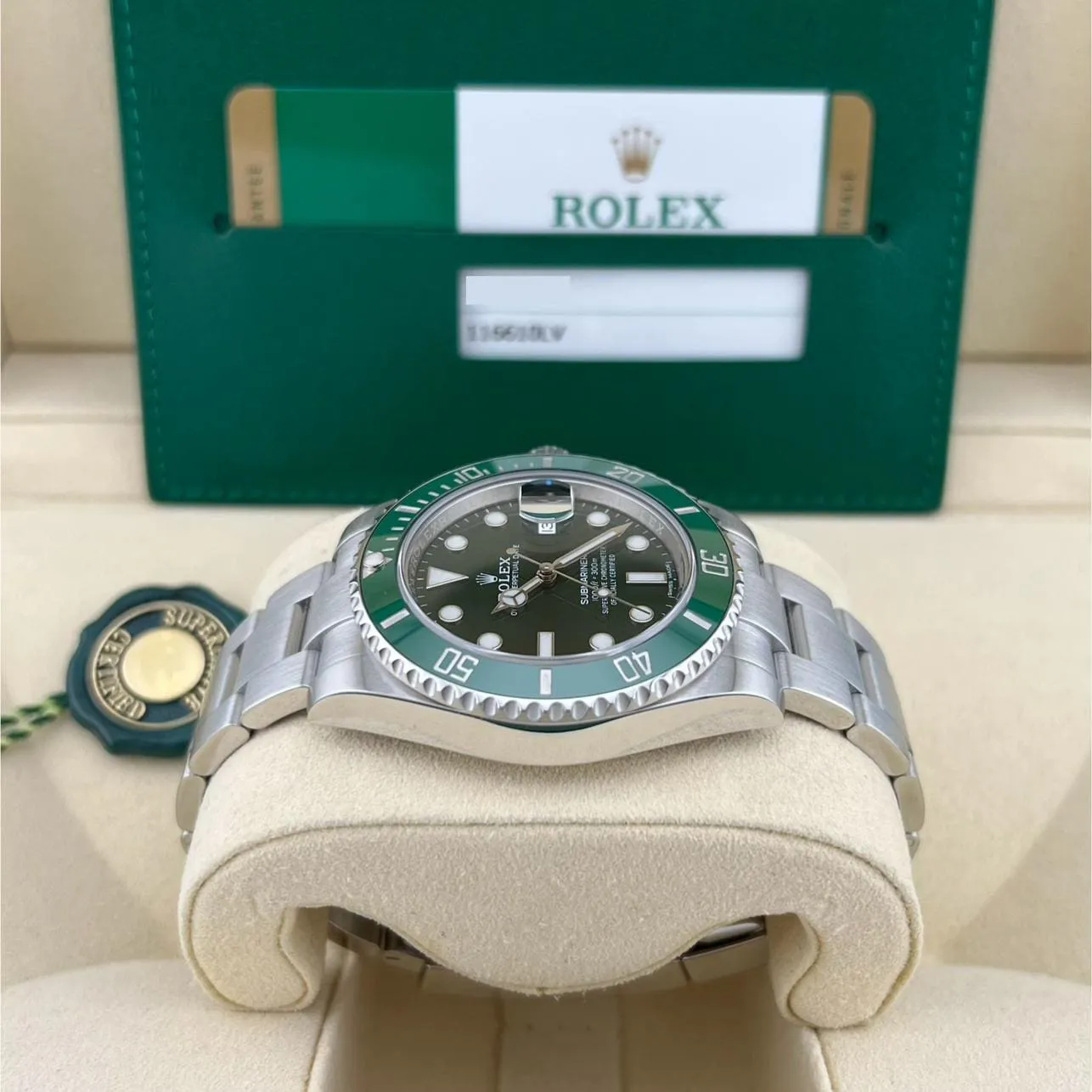 Rolex Submariner 116610LV 40mm Stainless steel Green 2