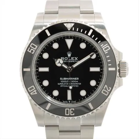 Rolex Submariner 124060 41mm Stainless steel Black