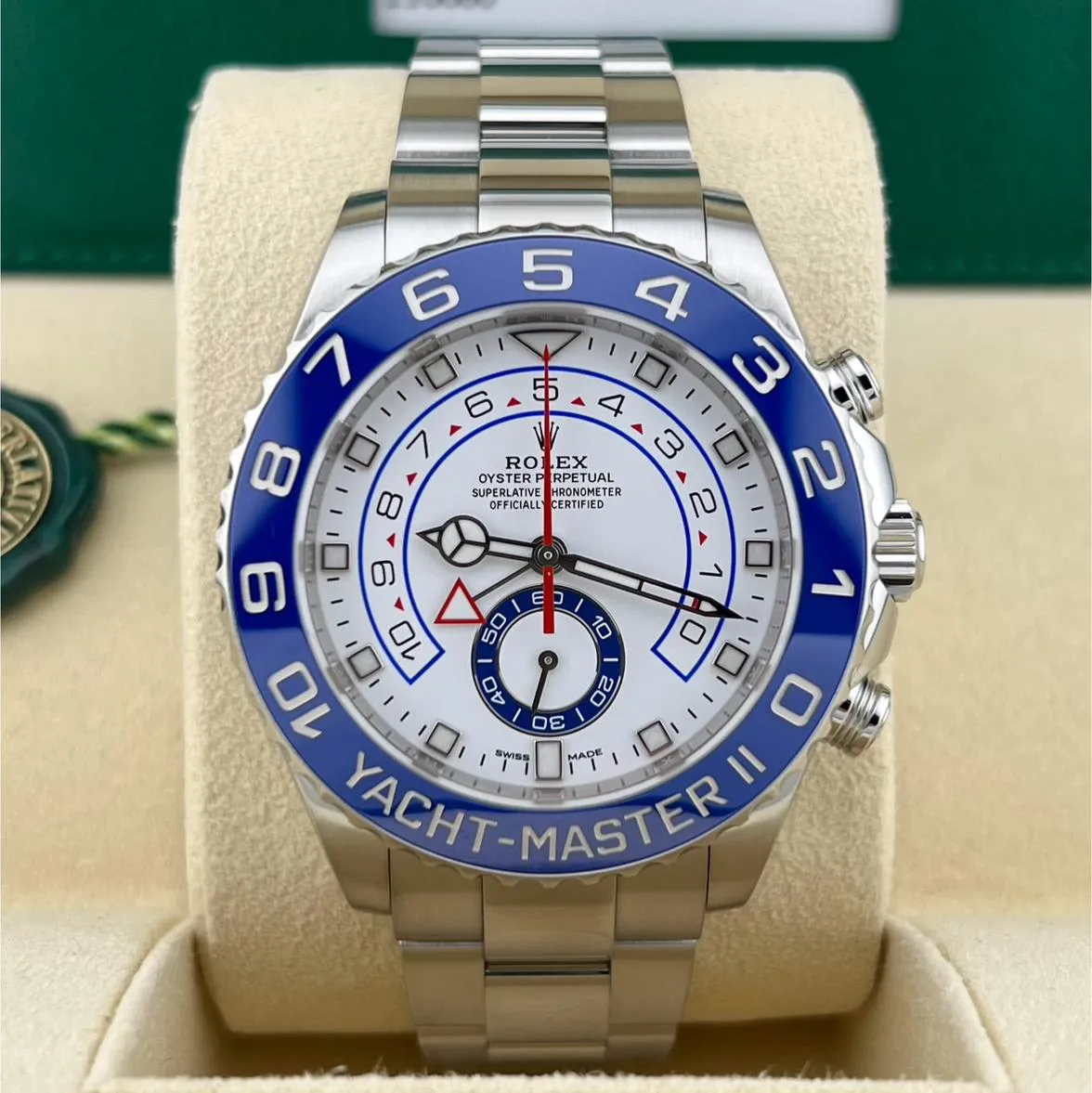 Rolex Yacht-Master II 116680-0002 44mm Oystersteel White