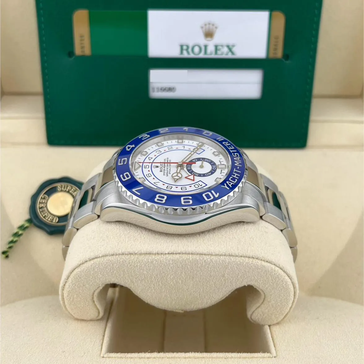 Rolex Yacht-Master II 116680-0002 44mm Oystersteel White 2