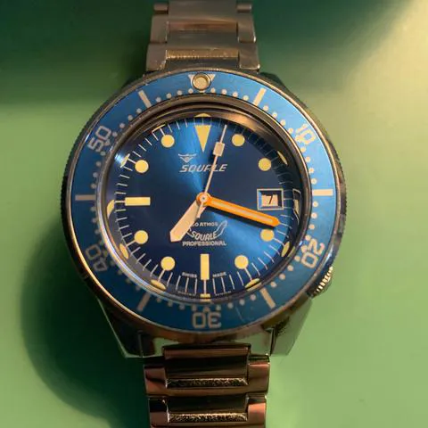 Squale 1521OCN.NT 42mm Stainless steel Blue