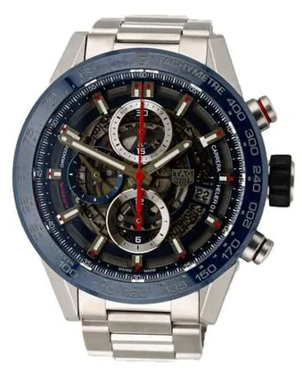 TAG Heuer Carrera CAR201T.BA0766 43mm Stainless steel Skeleton