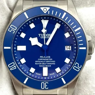 Tudor Pelagos M25600TB-0001 Titanium and Stainless steel Blue