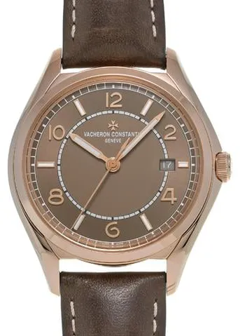 Vacheron Constantin Fiftysix 4600E/000R-B576 40mm Rose gold Brown