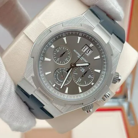 Vacheron Constantin Overseas Chronograph 49150/000W-9501 42mm Stainless steel Gray 6