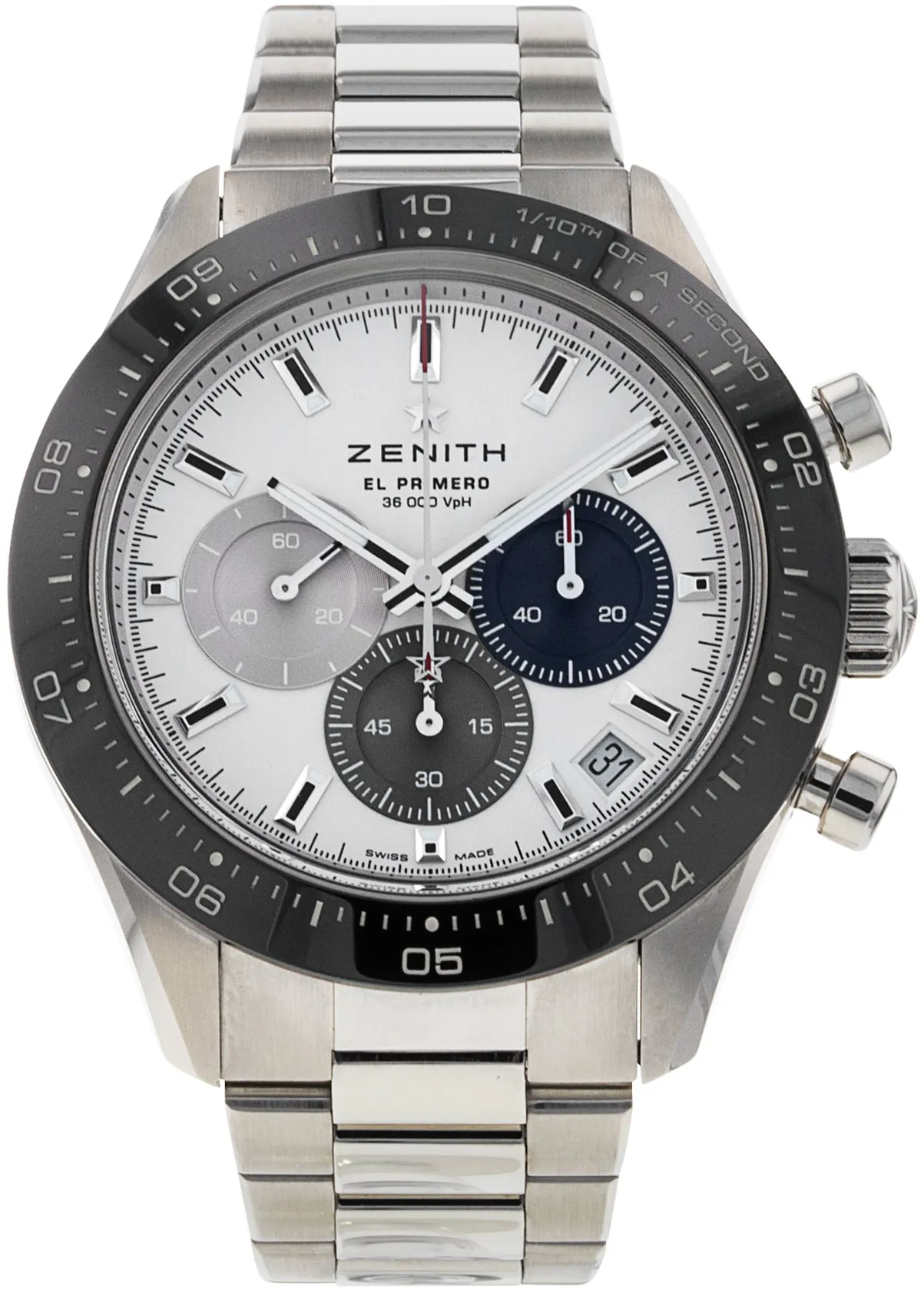 Zenith Chronomaster Sport 03.3100.3600/69.M3100 41mm Stainless steel Silver