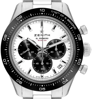 Zenith Chronomaster Sport 03.3102.3600/02.M3100 Stainless steel White