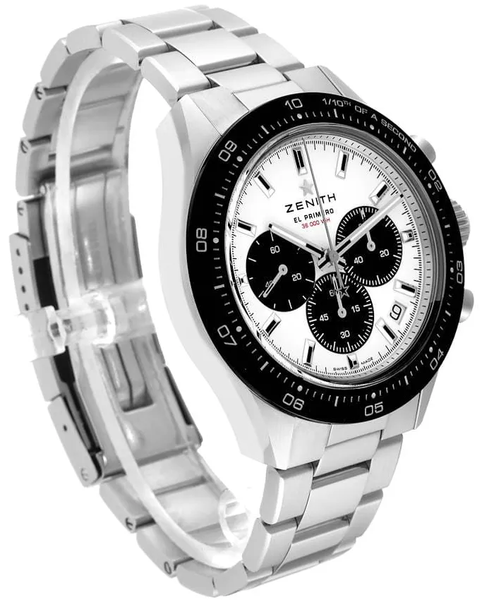 Zenith Chronomaster Sport 03.3102.3600/02.M3100 41mm Stainless steel White 2