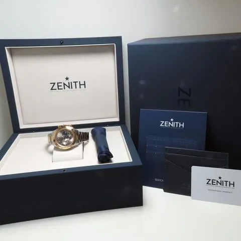 Zenith Chronomaster Sport 51.3100.3600/69.M3100 41mm Yellow gold and Stainless steel Silver 2