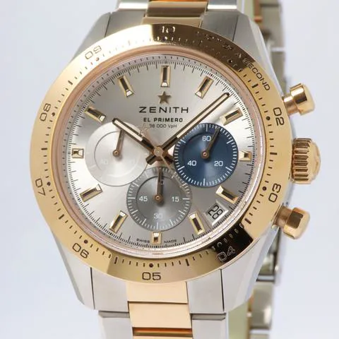 Zenith Chronomaster Sport 51.3100.3600/69.M3100 41mm Yellow gold and Stainless steel Silver 3