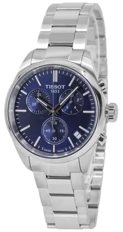 Tissot PR 100 T1504171104100 40mm Stainless steel Blue