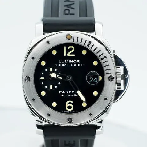 Panerai Submersible PAM 00024 44mm Stainless steel Black 2