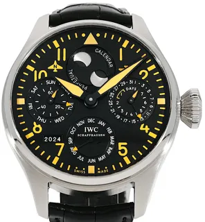 IWC Big Pilot IW502618 Stainless steel Black