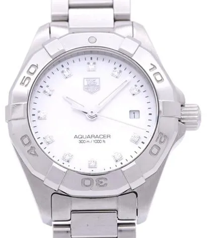 TAG Heuer Aquaracer WAY1413 28mm Stainless steel White