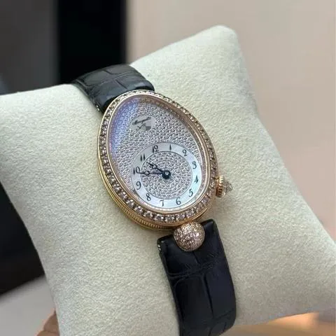 Breguet Reine de Naples 8928BR/8D/944/DD0D3L 33mm Rose gold Mother-of-pearl