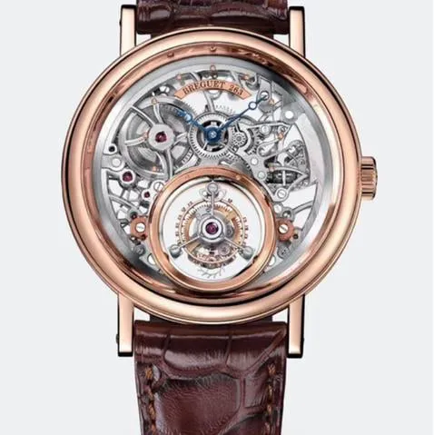 Breguet Classique Complications 5335br/42/9w6 40mm Rose gold Skeletonized