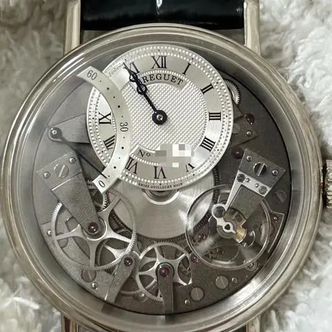 Breguet Tradition 7097BB/G1/9WU 40mm White gold Silver