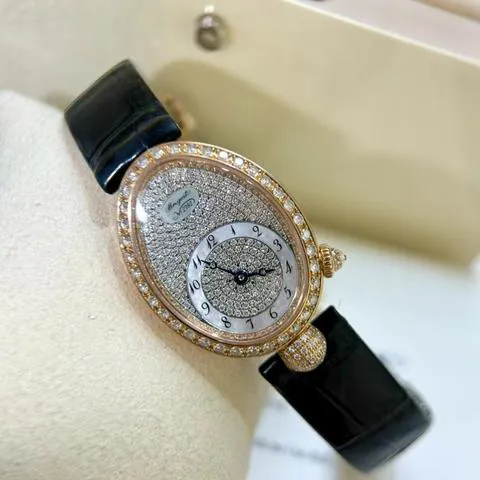 Breguet Reine de Naples 8928BR/8D/944/DD0D3L 33mm Rose gold 3