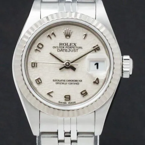 Rolex Lady-Datejust 79174 26mm Stainless steel White