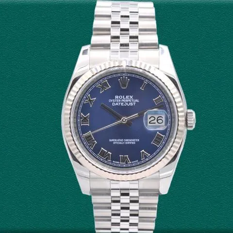 Rolex Datejust 36 116234 36mm Stainless steel Blue