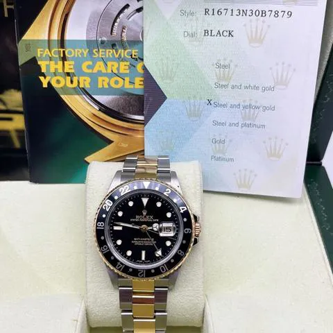 Rolex GMT-Master II 16713 40mm Stainless steel Black