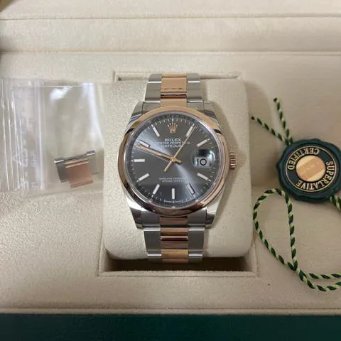 Rolex Datejust 36 126201 36mm Yellow gold and Stainless steel Gray 5