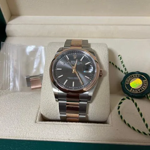 Rolex Datejust 36 126201 36mm Yellow gold and Stainless steel Gray 7