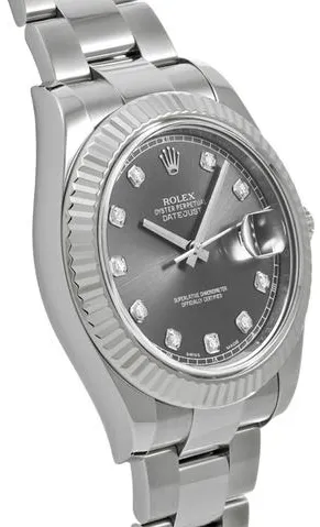 Rolex Datejust II 116334G 41mm Stainless steel Gray 2