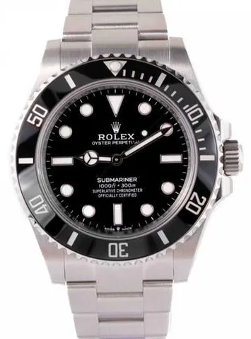 Rolex Submariner 124060 41mm Stainless steel Black