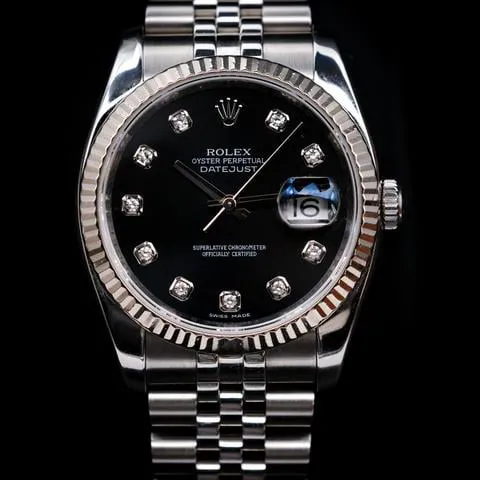 Rolex Datejust 36 116234 36mm Stainless steel Black 2