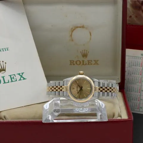 Rolex Oyster Perpetual 67193 26mm Yellow gold and Stainless steel Gold 1