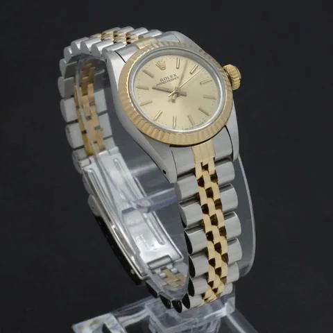 Rolex Oyster Perpetual 67193 26mm Yellow gold and Stainless steel Gold 3