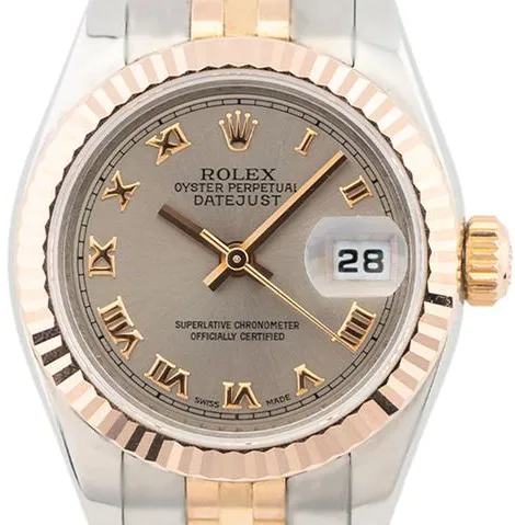 Rolex Lady-Datejust 179171 26mm Yellow gold and Stainless steel Silver 1