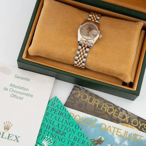 Rolex Lady-Datejust 179171 26mm Yellow gold and Stainless steel Silver 4