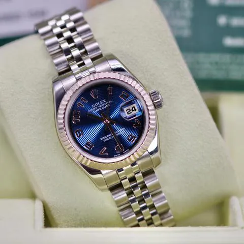 Rolex Lady-Datejust 179174 26mm Stainless steel Blue 5