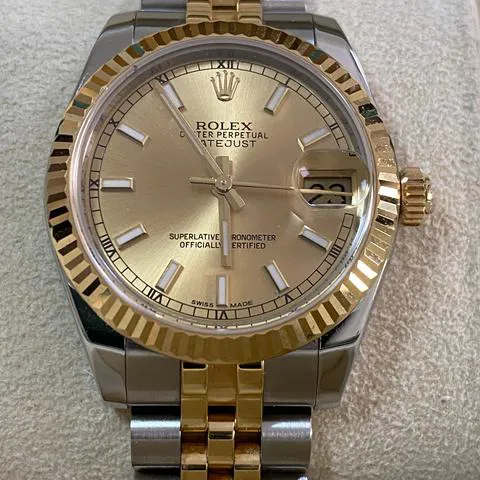 Rolex Datejust 31 178273 31mm Yellow gold and Stainless steel Champagne 1