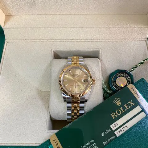 Rolex Datejust 31 178273 31mm Yellow gold and Stainless steel Champagne 2