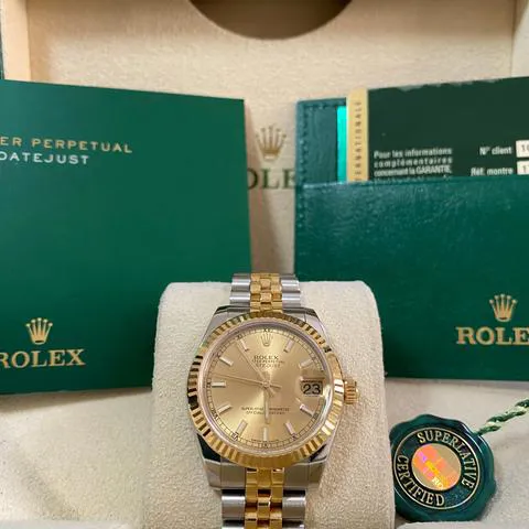 Rolex Datejust 31 178273 31mm Yellow gold and Stainless steel Champagne 15