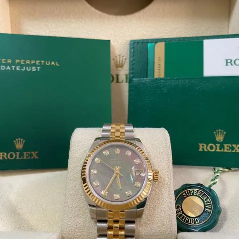 Rolex Datejust 31 178273 31mm Yellow gold and Stainless steel Mother-of-pearl