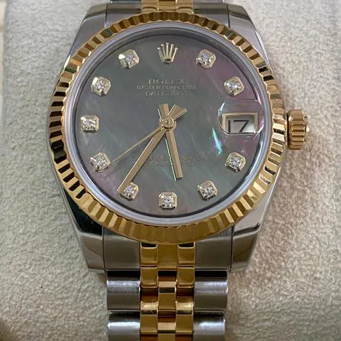 Rolex Datejust 31 178273 31mm Yellow gold and Stainless steel Mother-of-pearl 1