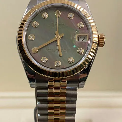 Rolex Datejust 31 178273 31mm Yellow gold and Stainless steel Mother-of-pearl 9